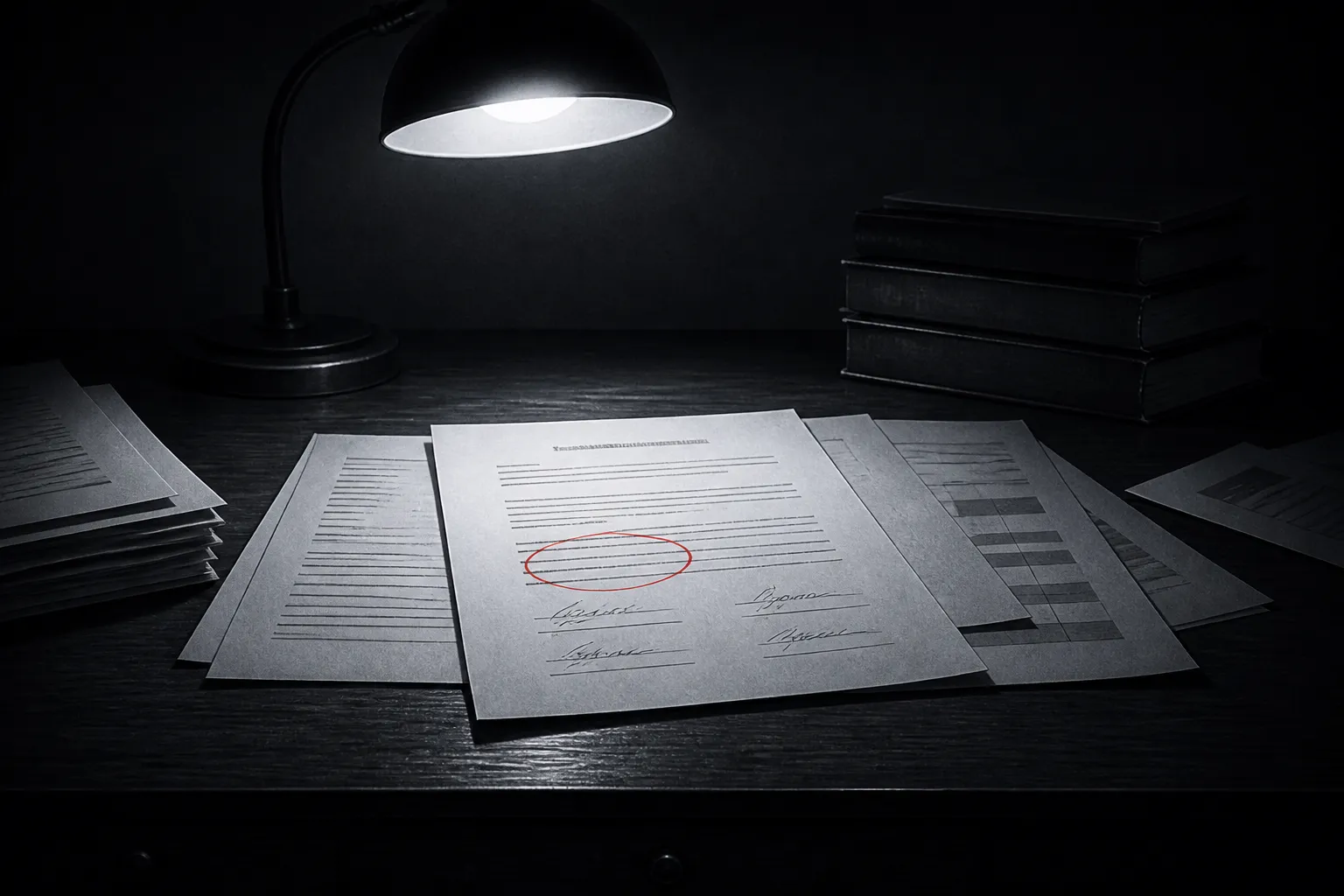 Government procurement documents under investigation
